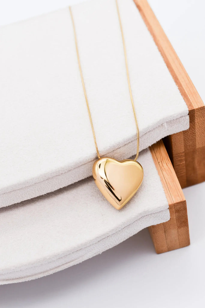 Γυναικείο Κολιέ Corazon Gold Pendant
